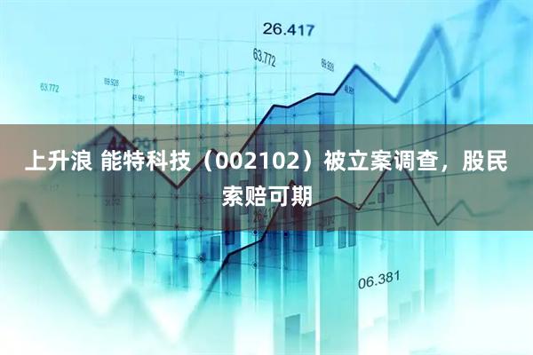 上升浪 能特科技（002102）被立案调查，股民索赔可期